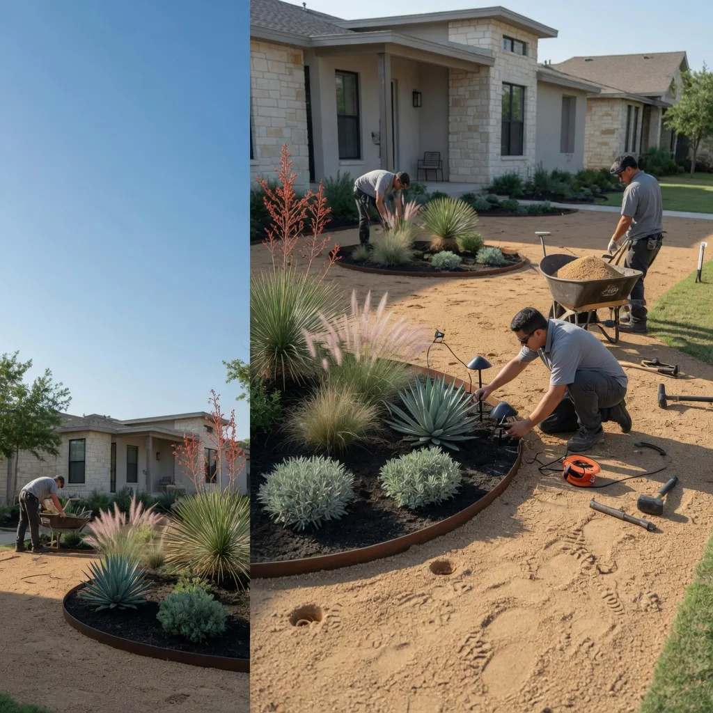 Hardscape Design in Telferner, TX near me